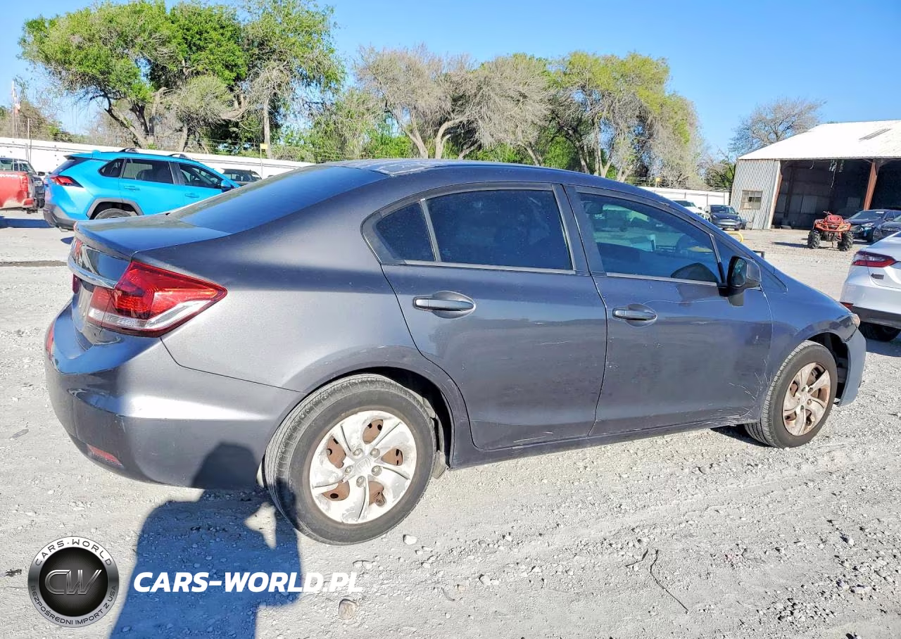 2013 Honda Civic Lx VIN:2HGFB2F58DH574920 - 3