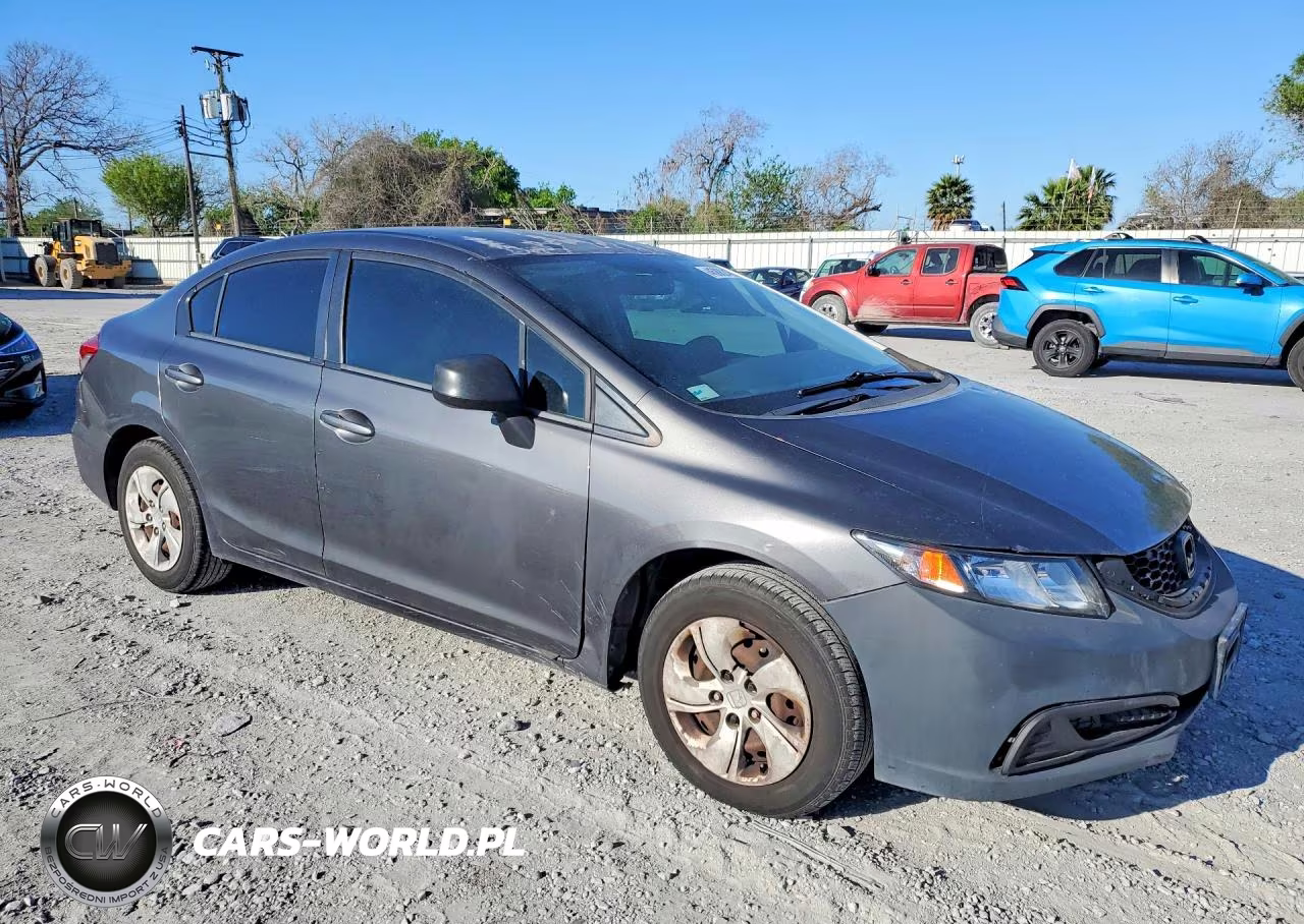 2013 Honda Civic Lx VIN:2HGFB2F58DH574920 - 4
