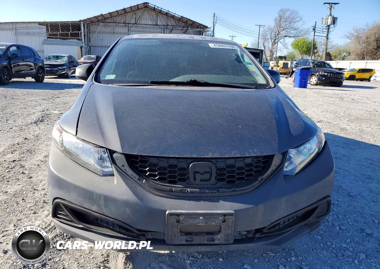 2013 Honda Civic Lx VIN:2HGFB2F58DH574920 - 5
