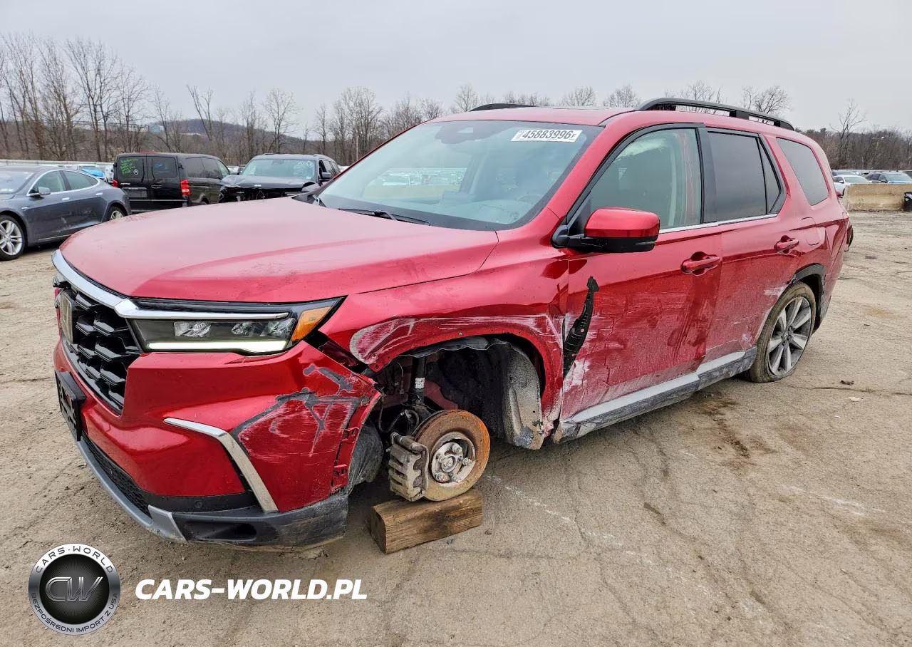 2023 Honda Pilot Touring VIN:5FNYG1H72PB056152 - 1