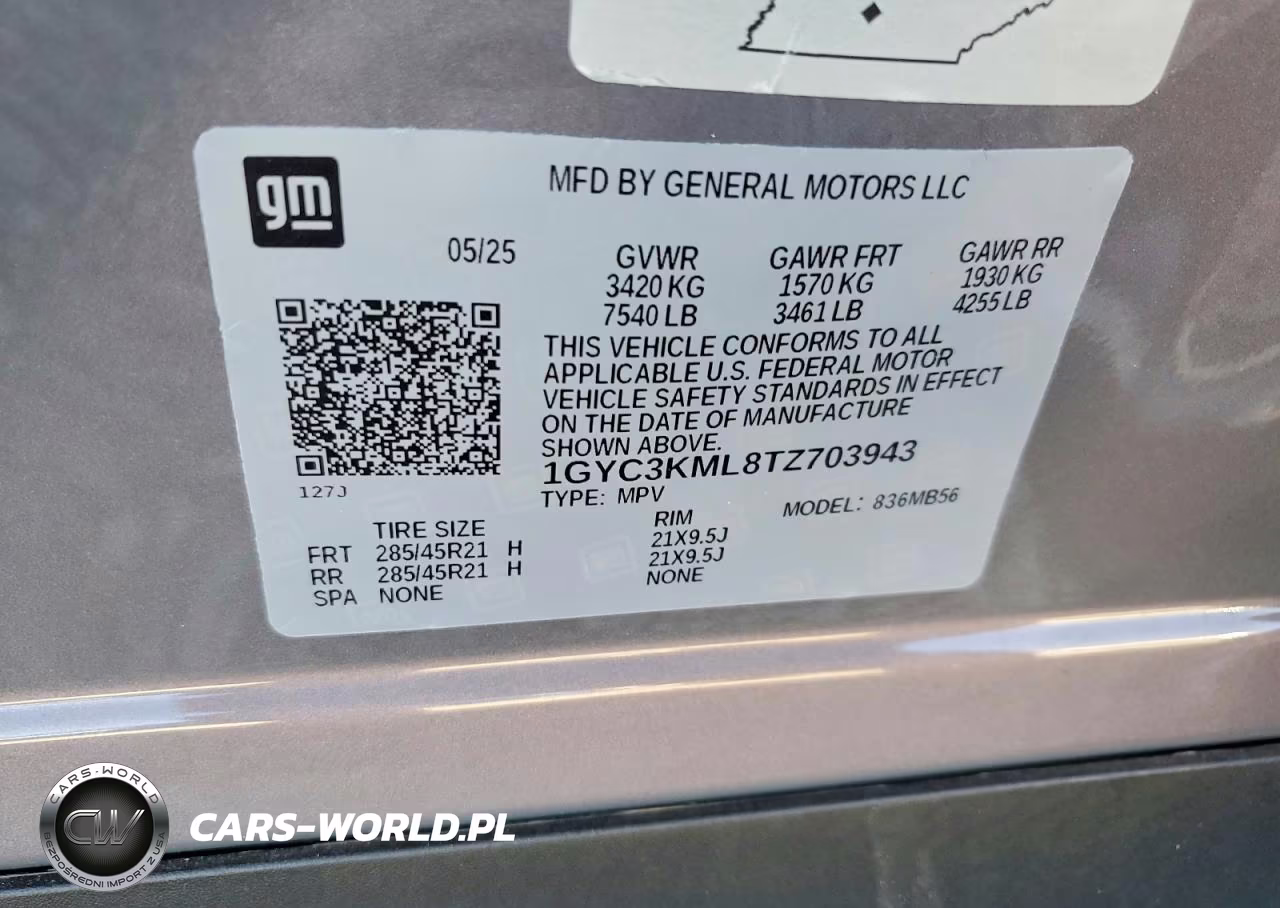 2026 Cadillac Vistiq Luxury VIN:1GYC3KML8TZ703943 - 14