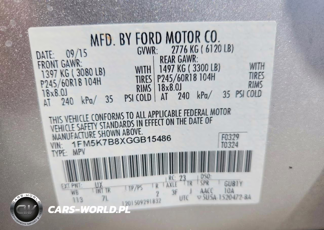 2016 Ford Explorer VIN:1FM5K7B8XGGB15486 - 12