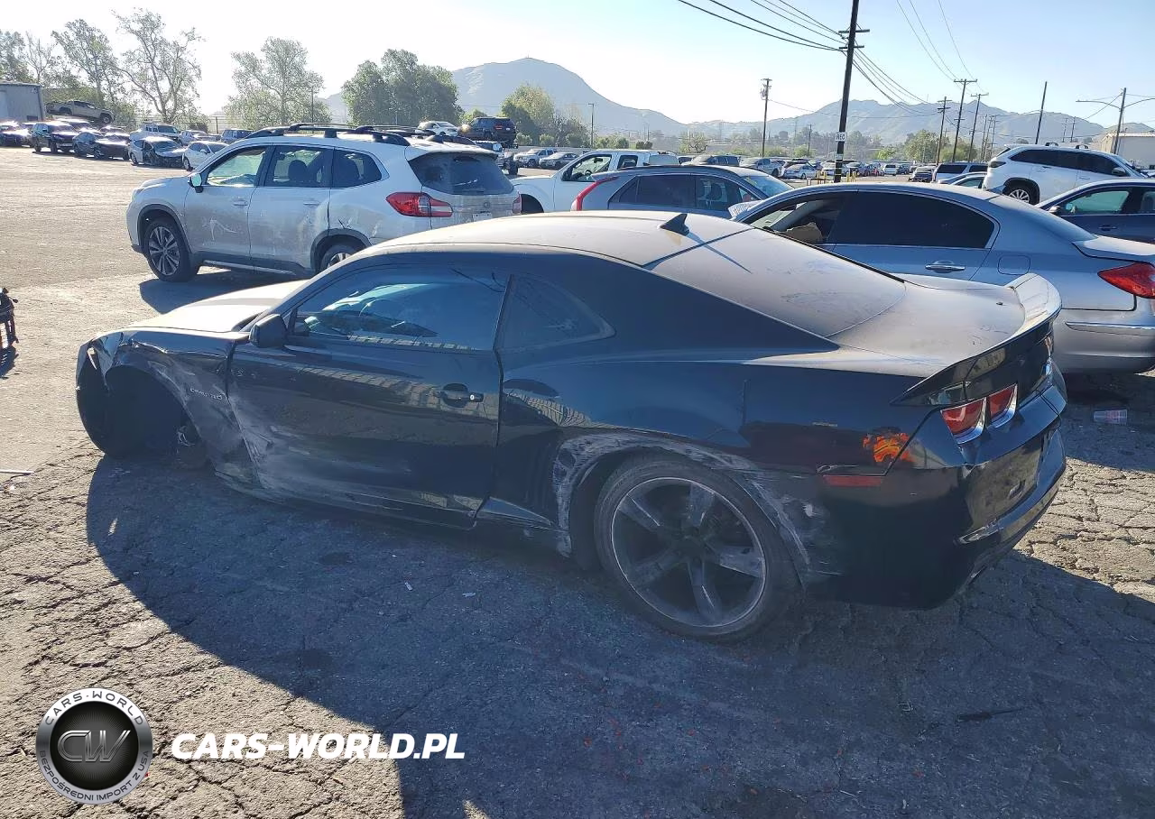 2012 Chevrolet Camaro Lt VIN:2G1FF1E38C9202847 - 2