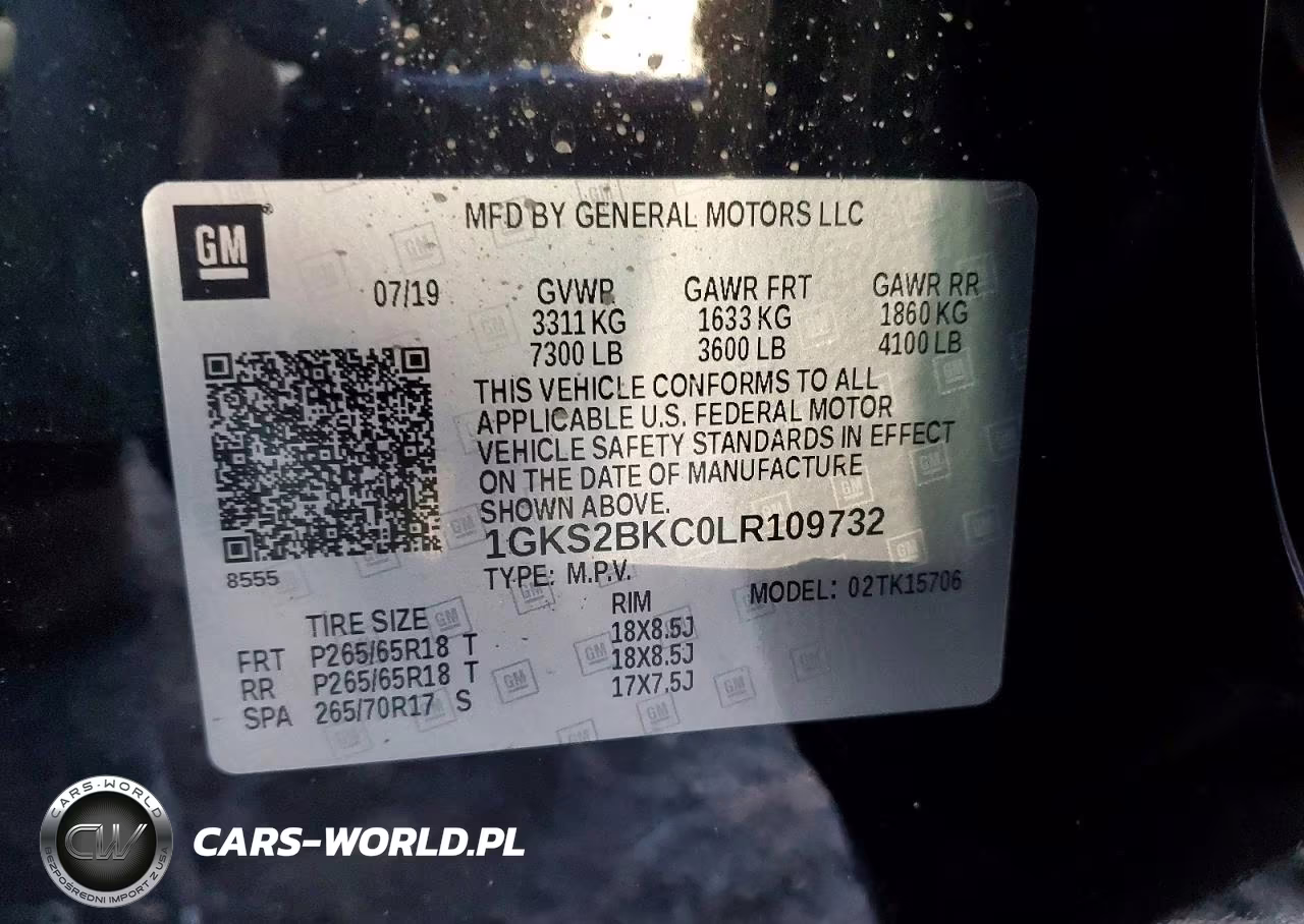 2020 GMC Yukon Slt VIN:1GKS2BKC0LR109732 - 13