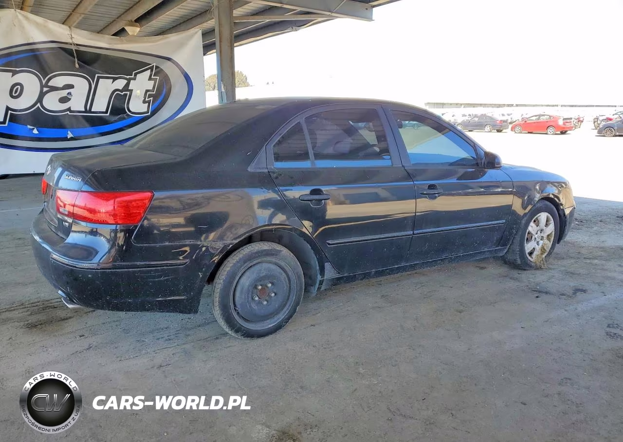 2009 Hyundai Sonata Gls V6 VIN:5NPET46F29H465511 - 3