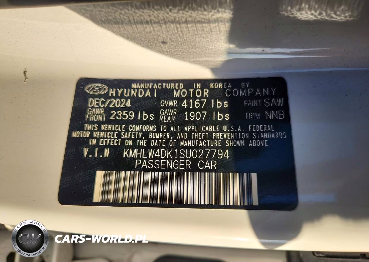 2025 Hyundai Elantra N Base VIN:KMHLW4DK1SU027794 - 12