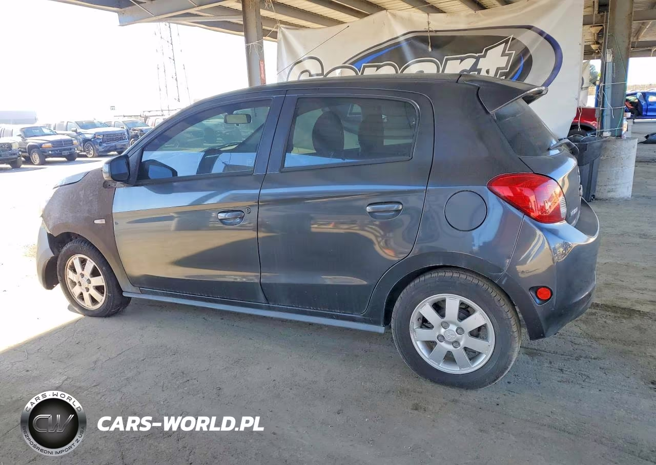 2014 Mitsubishi Mirage Es VIN:ML32A4HJ0EH012154 - 2