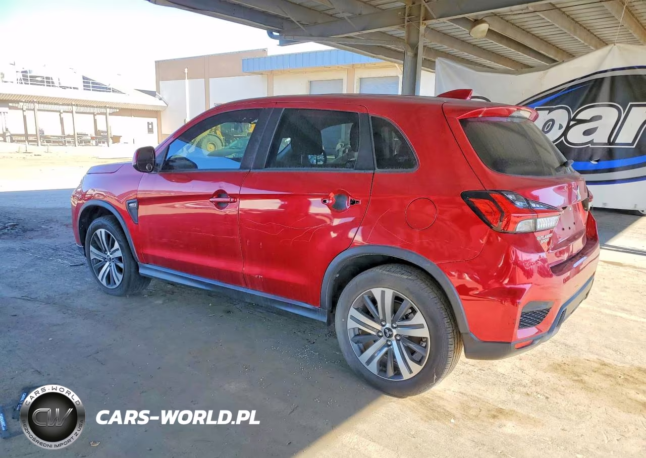 2021 Mitsubishi Outlander Sport Es VIN:JA4APUAUXMU014313 - 2