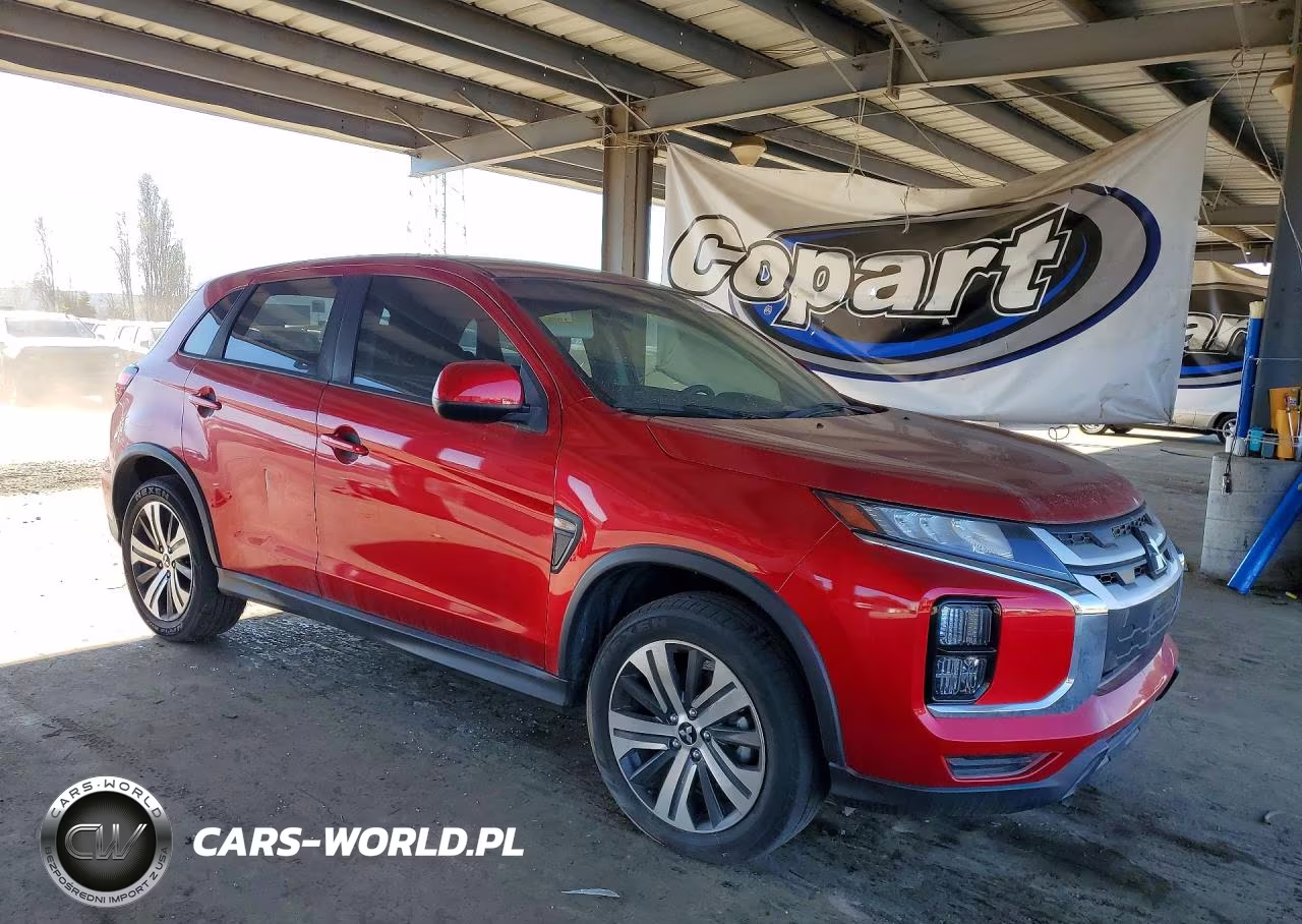 2021 Mitsubishi Outlander Sport Es VIN:JA4APUAUXMU014313 - 4