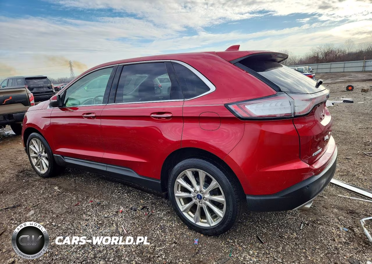 2017 Ford Edge Titanium VIN:2FMPK4K81HBB35061 - 2