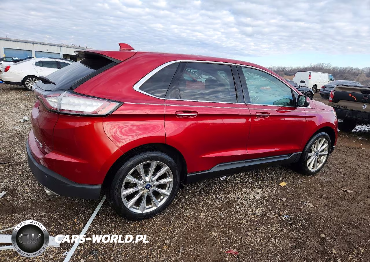 2017 Ford Edge Titanium VIN:2FMPK4K81HBB35061 - 3