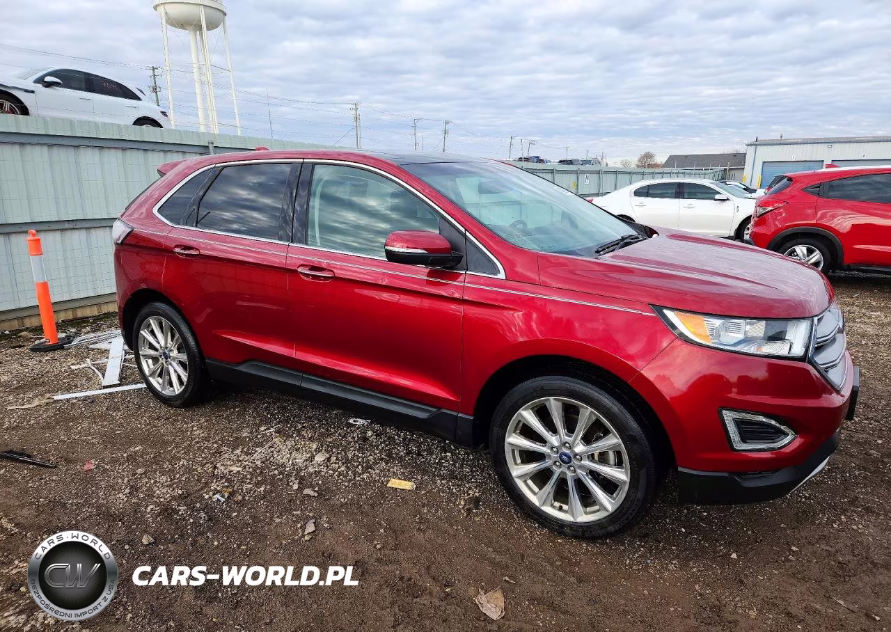 2017 Ford Edge Titanium VIN:2FMPK4K81HBB35061 - 4