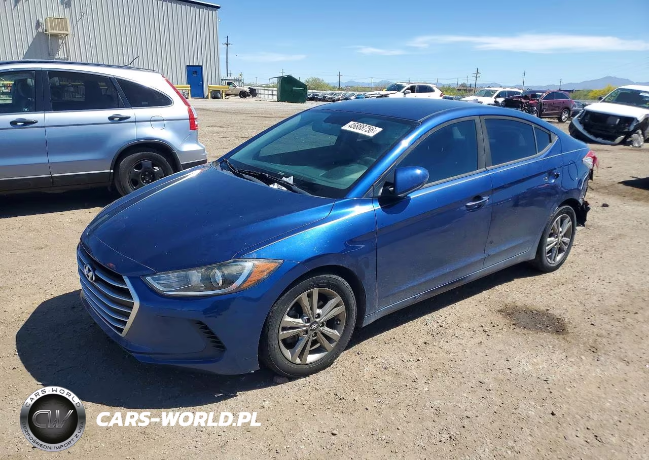 2017 Hyundai Elantra Se VIN:5NPD84LF9HH039881 - 1