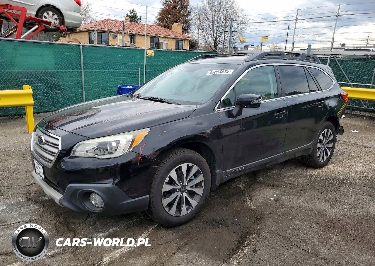 2016 Subaru Outback 2.5I Limited