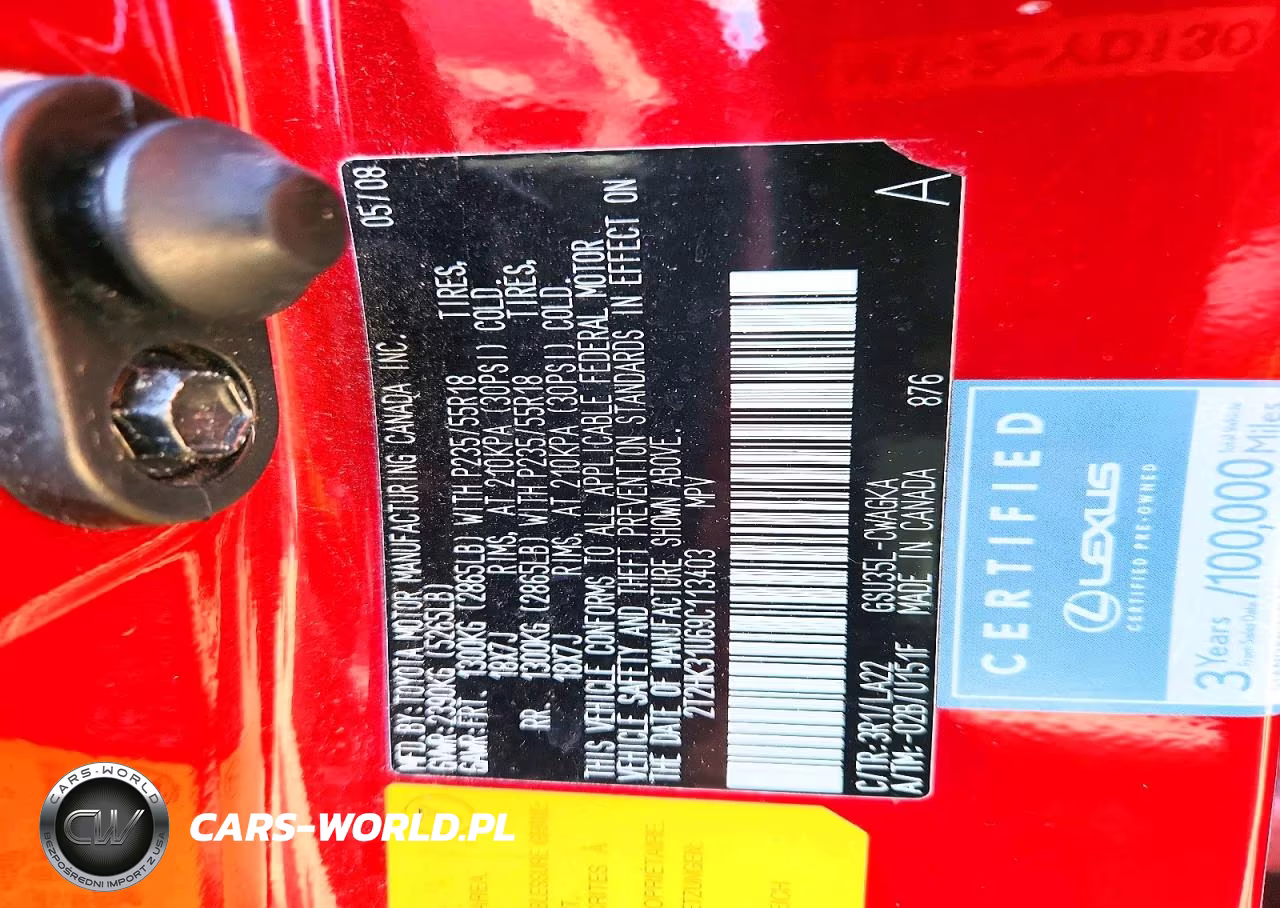 2009 Lexus Rx 350 Base VIN:2T2HK31U69C113403 - 13