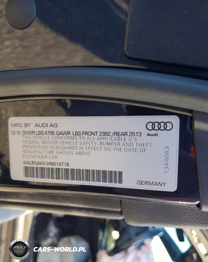2017 Audi A4 Premium Plus VIN:WAUENAF41HN014718 - 12