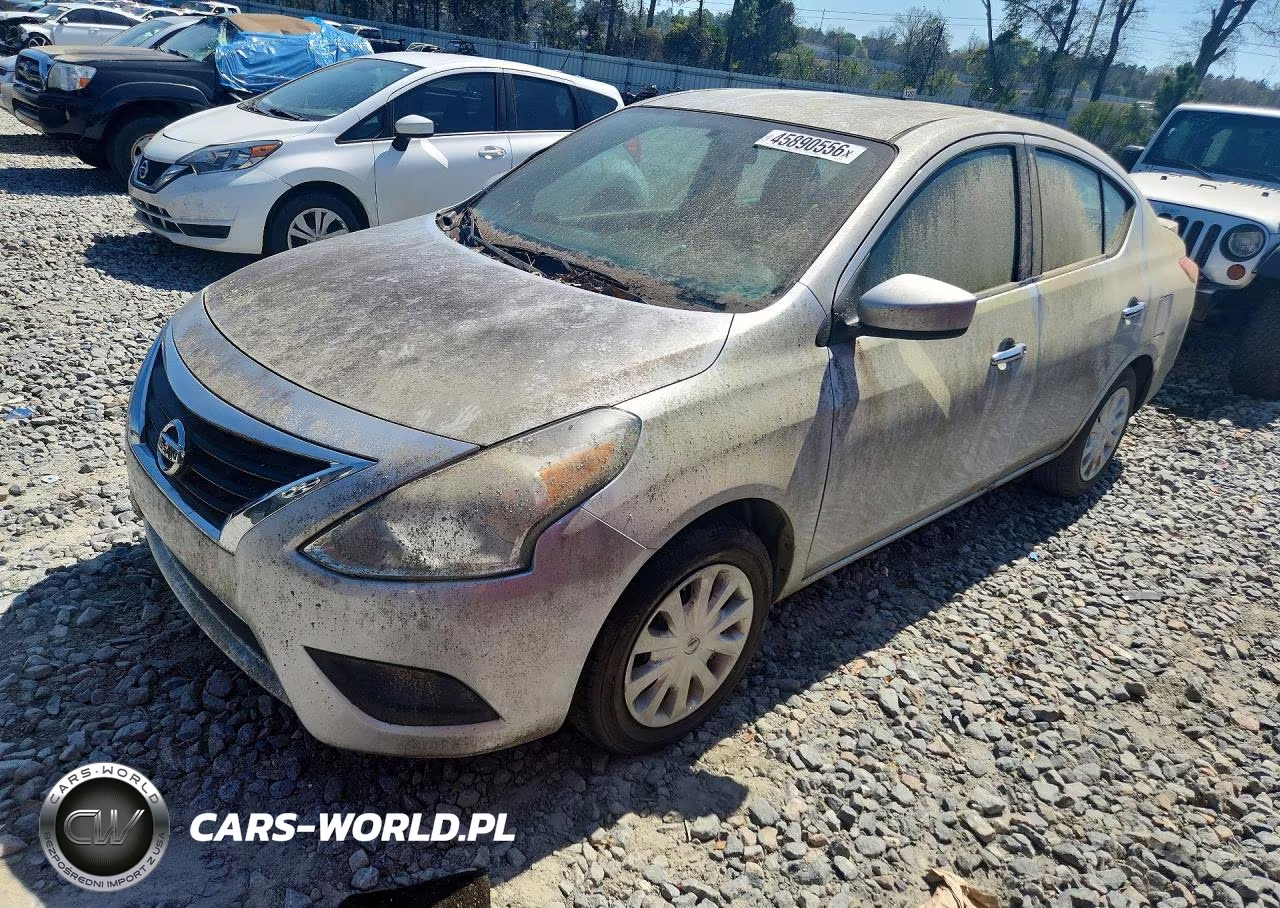 2015 Nissan Versa 1.6 Sv VIN:3N1CN7AP4FL934972 - 1