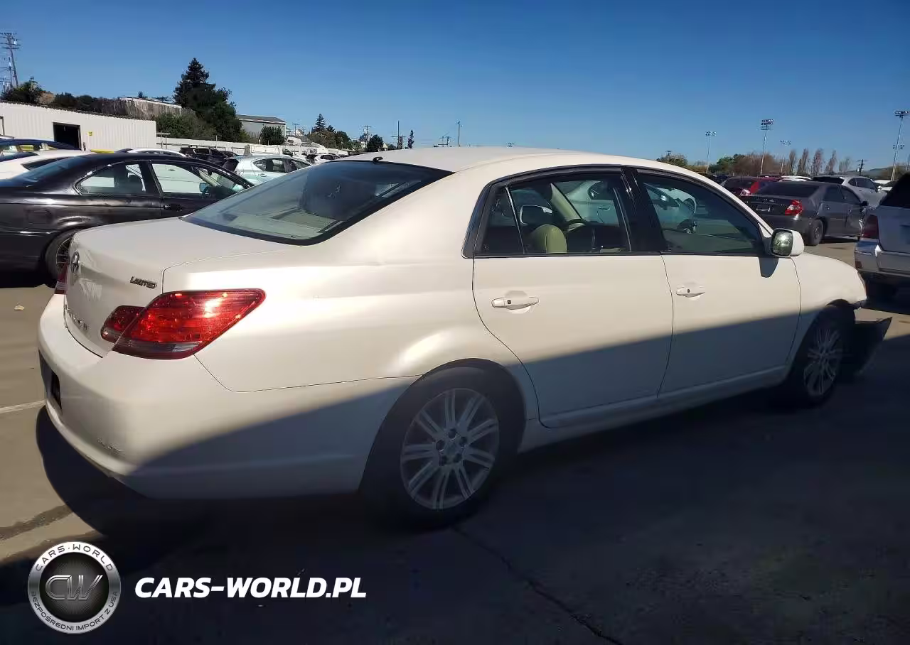 2007 Toyota Avalon Limited VIN:4T1BK36B87U202368 - 3