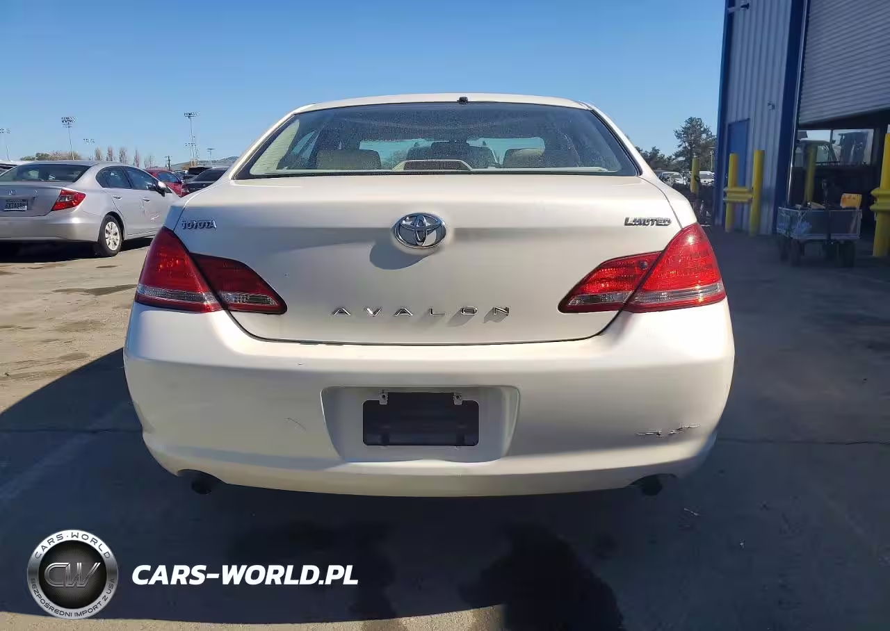 2007 Toyota Avalon Limited VIN:4T1BK36B87U202368 - 6