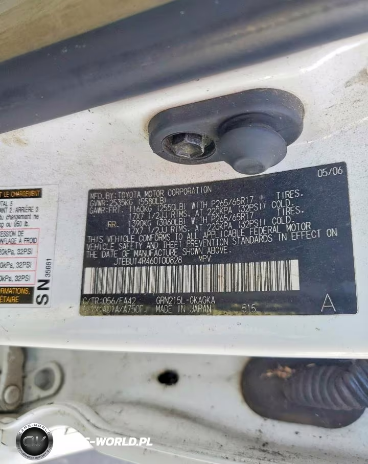 2006 Toyota 4Runner Sr5 VIN:JTEBU14R460100828 - 13