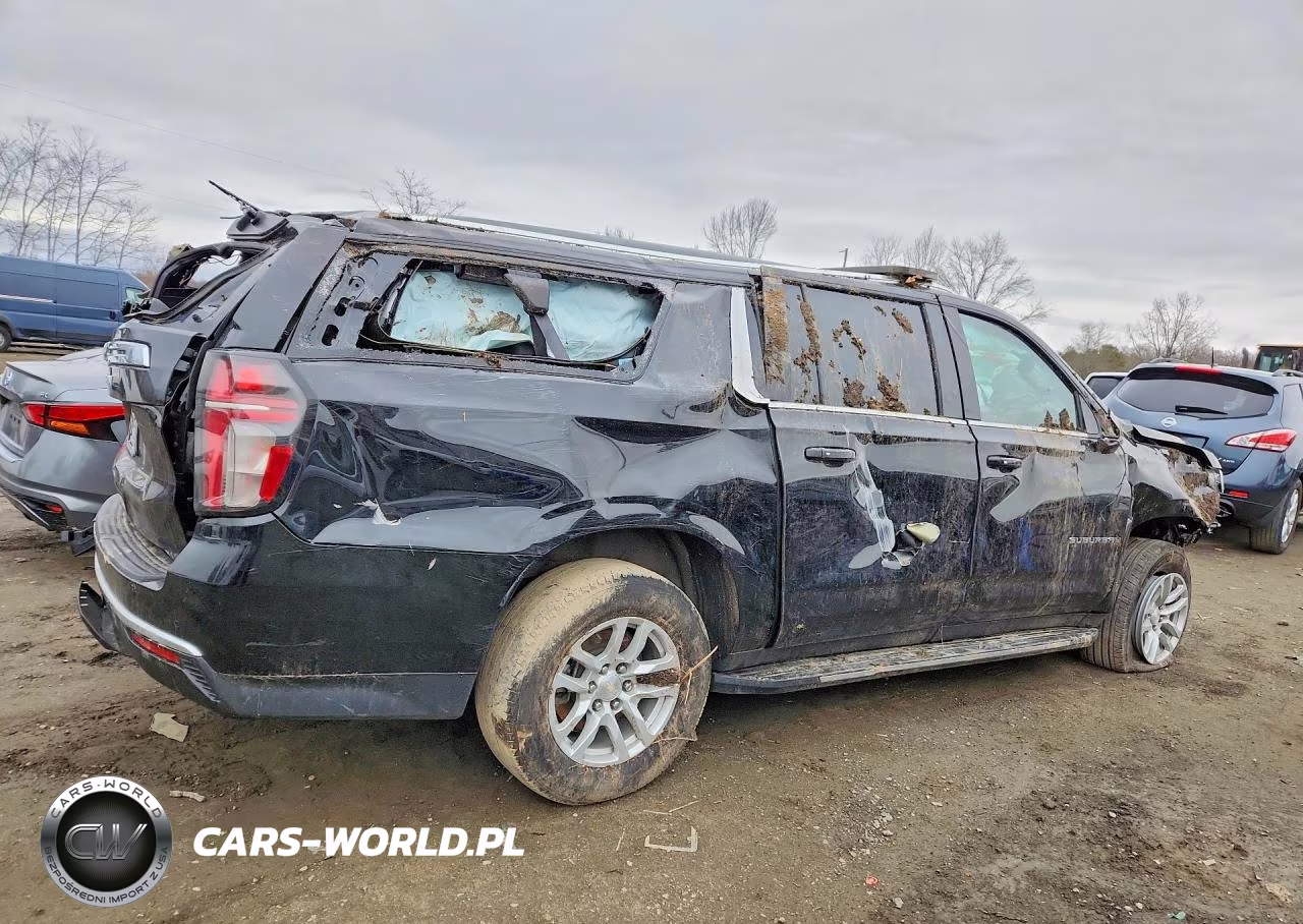 2024 Chevrolet Suburban K1500 Ls VIN:1GNSKBED9RR105338 - 3