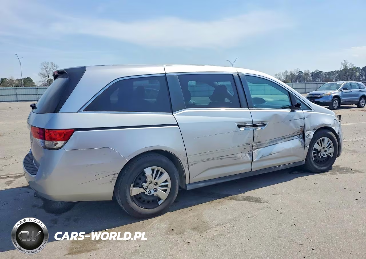 2014 Honda Odyssey Lx VIN:5FNRL5H25EB077490 - 3