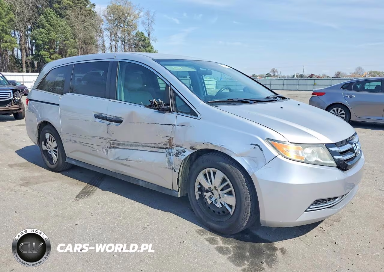 2014 Honda Odyssey Lx VIN:5FNRL5H25EB077490 - 4