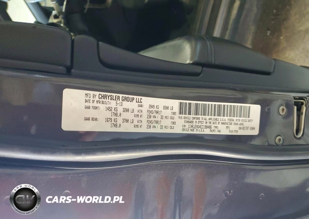 2014 Jeep Grand Cherokee Laredo VIN:1C4RJEAG4EC198486 - 13