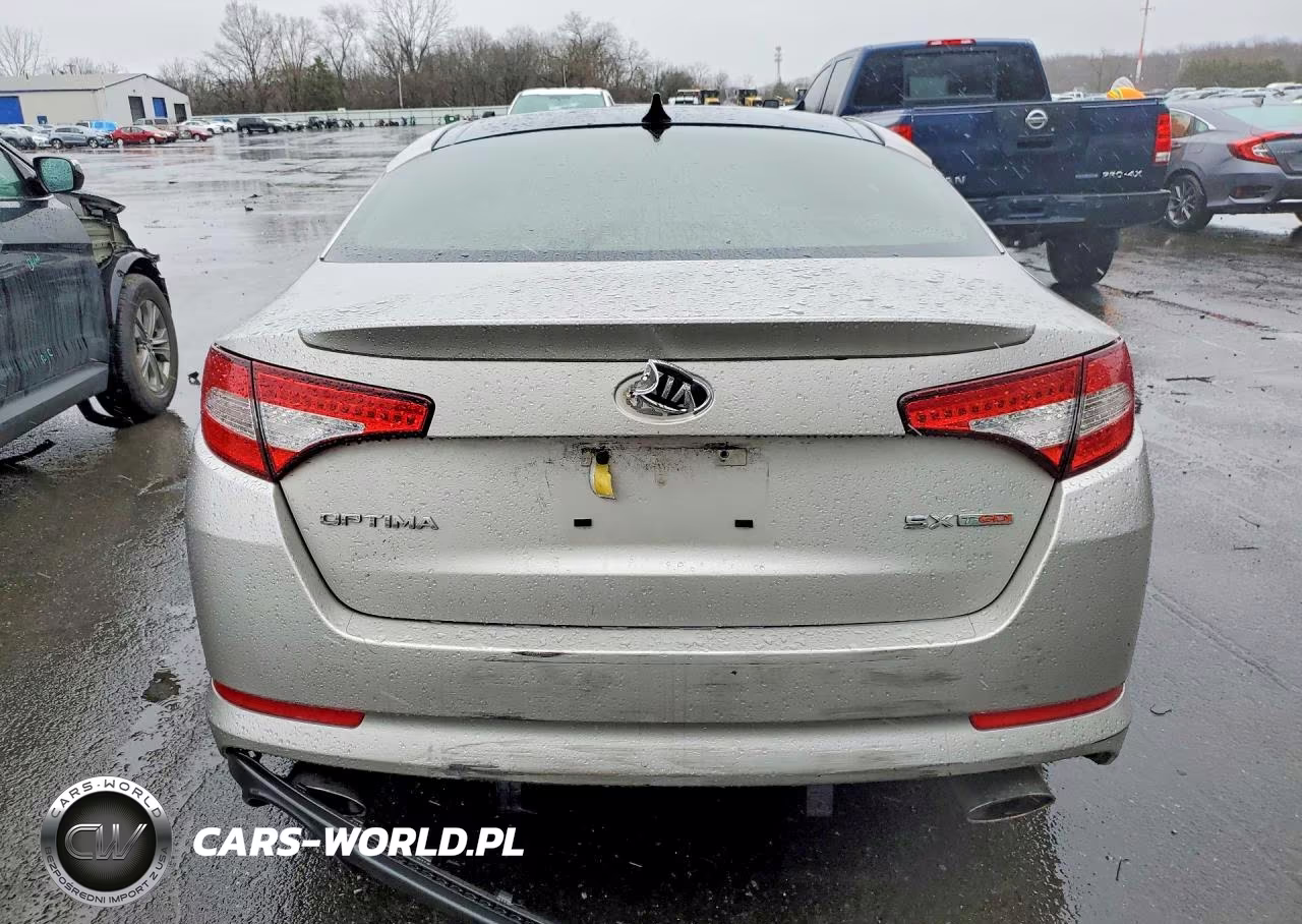 2011 Kia Optima Sx Turbo VIN:KNAGR4A65B5120460 - 6