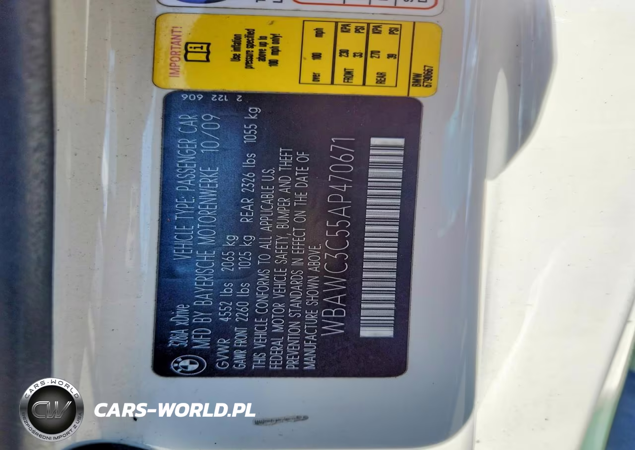 2010 BMW 328 Xi VIN:WBAWC3C55AP470671 - 13