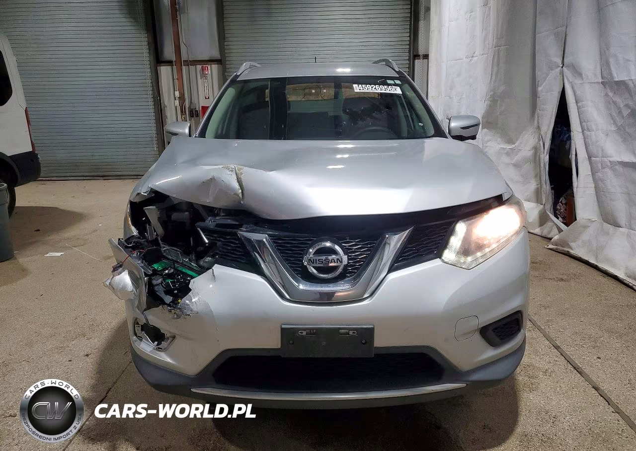 2016 Nissan Rogue Sv VIN:5N1AT2MN6GC925402 - 5