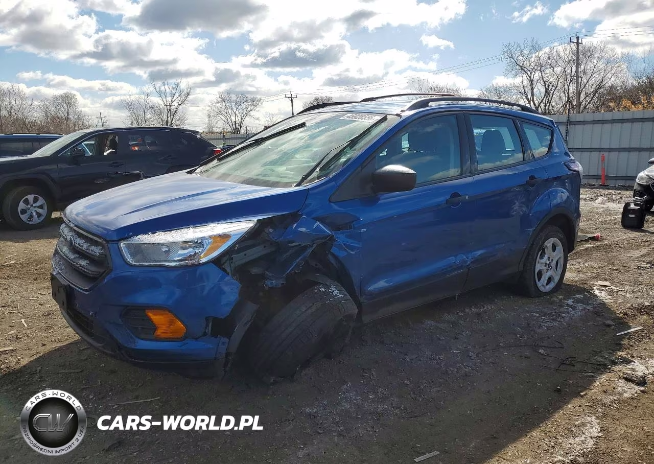 2017 Ford Escape S VIN:1FMCU0F73HUE02696 - 1