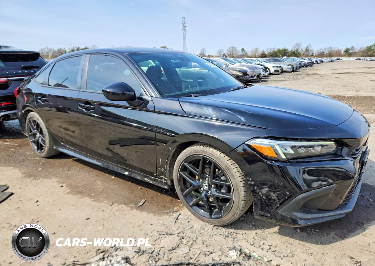 2022 Honda Civic Sport VIN:2HGFE2F53NH550128 - 4