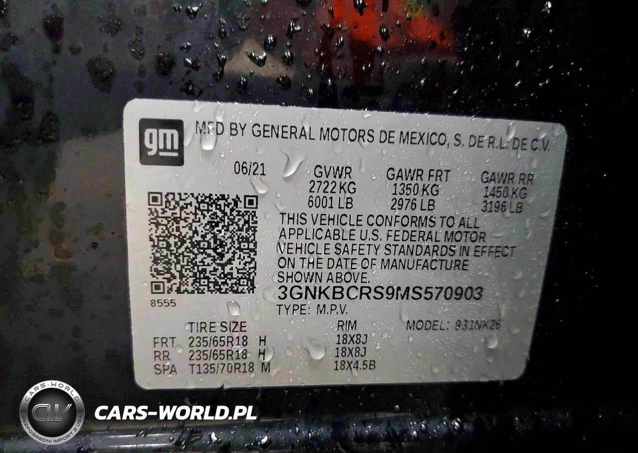 2021 Chevrolet Blazer 2Lt VIN:3GNKBCRS9MS570903 - 14