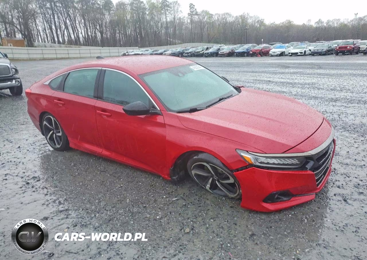2021 Honda Accord Sport VIN:1HGCV1F3XMA080642 - 4