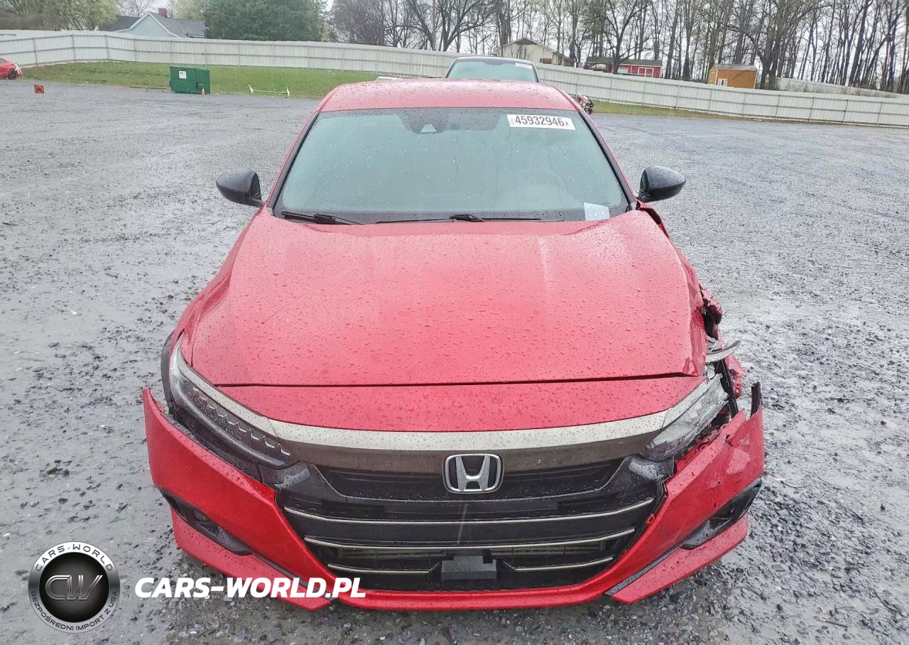 2021 Honda Accord Sport VIN:1HGCV1F3XMA080642 - 5