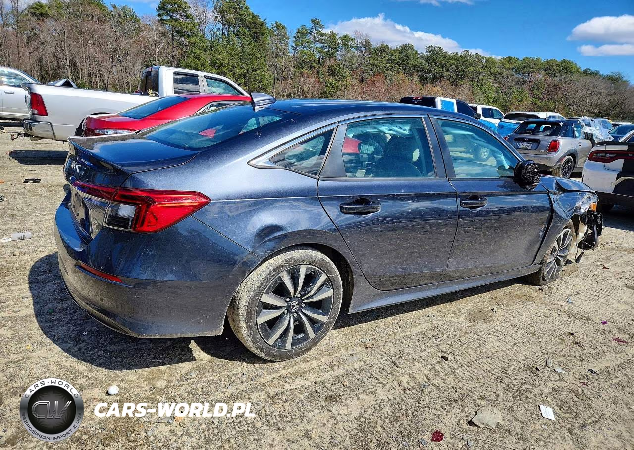2023 Honda Civic Ex VIN:2HGFE1F73PH306347 - 3