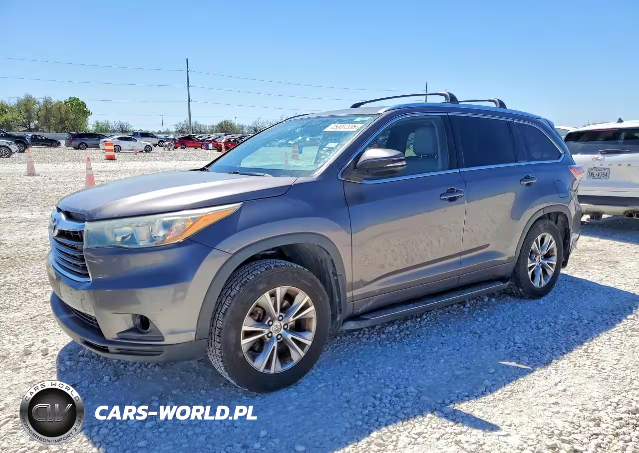 2015 Toyota Highlander Xle