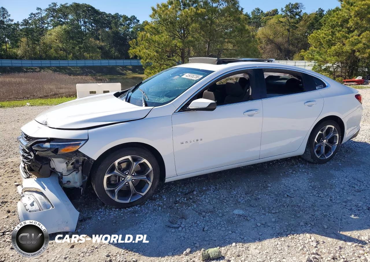 2021 Chevrolet Malibu Lt VIN:1G1ZD5ST0MF001936 - 1