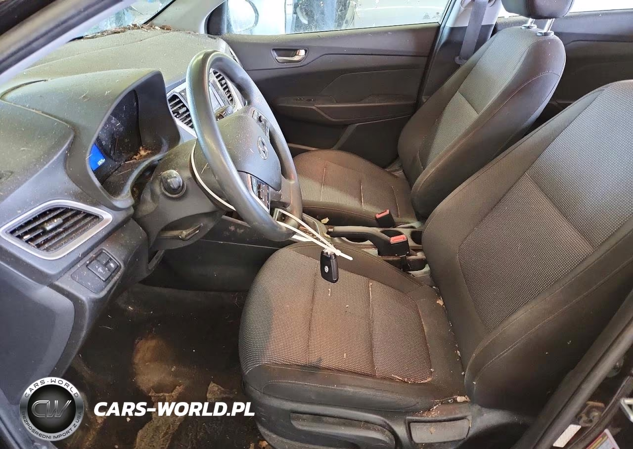 2022 Hyundai Accent Se VIN:3KPC24A69NE175511 - 7