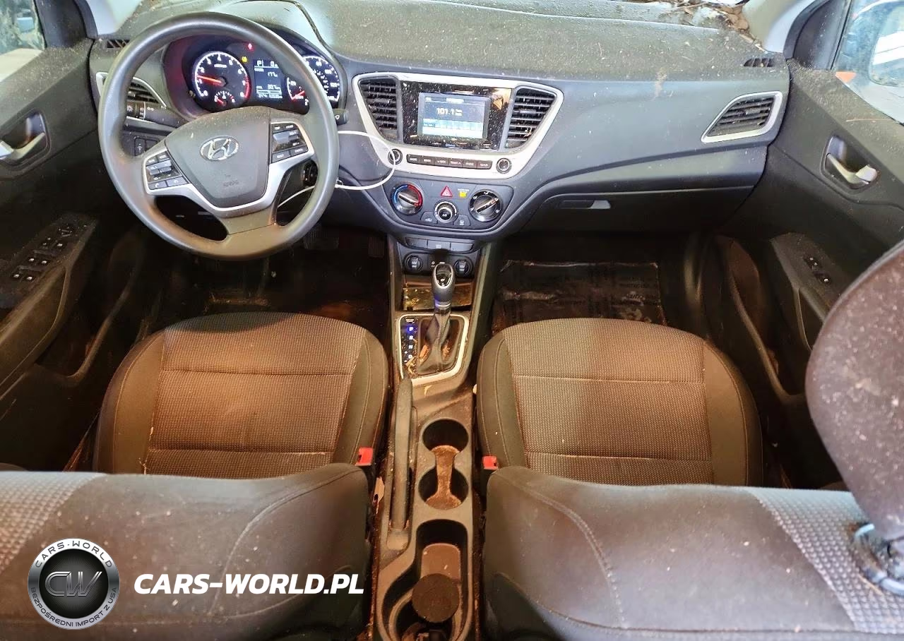2022 Hyundai Accent Se VIN:3KPC24A69NE175511 - 8