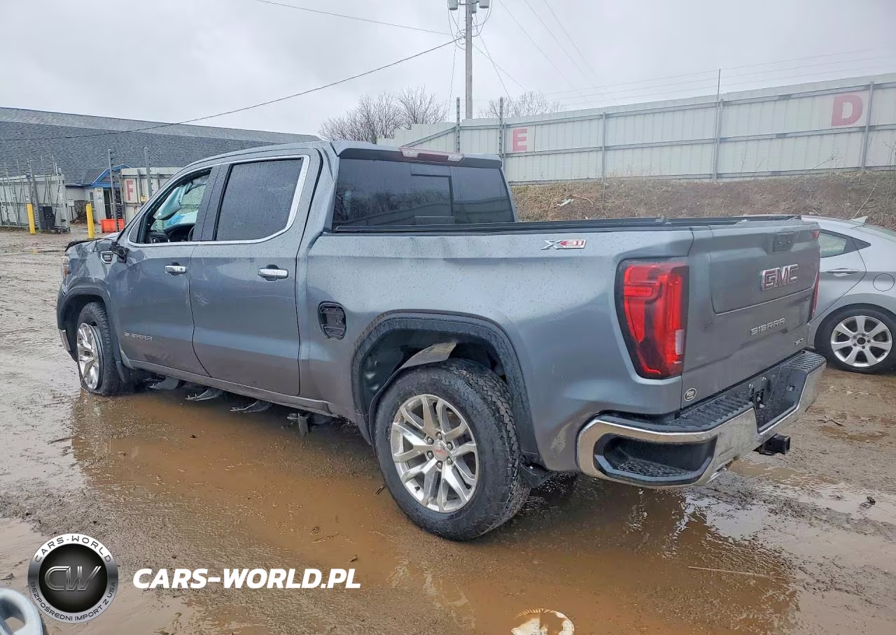 2021 GMC Sierra K1500 Slt VIN:3GTU9DET9MG227559 - 2