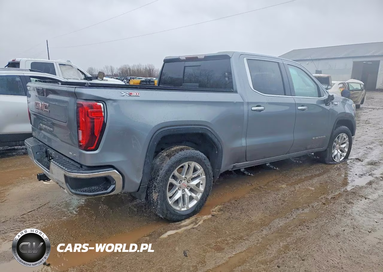 2021 GMC Sierra K1500 Slt VIN:3GTU9DET9MG227559 - 3