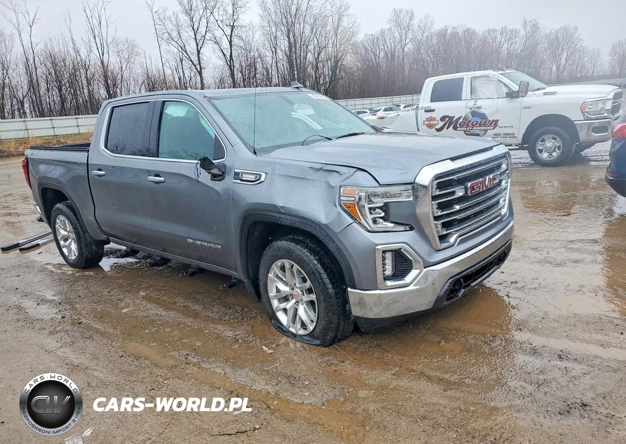2021 GMC Sierra K1500 Slt VIN:3GTU9DET9MG227559 - 4