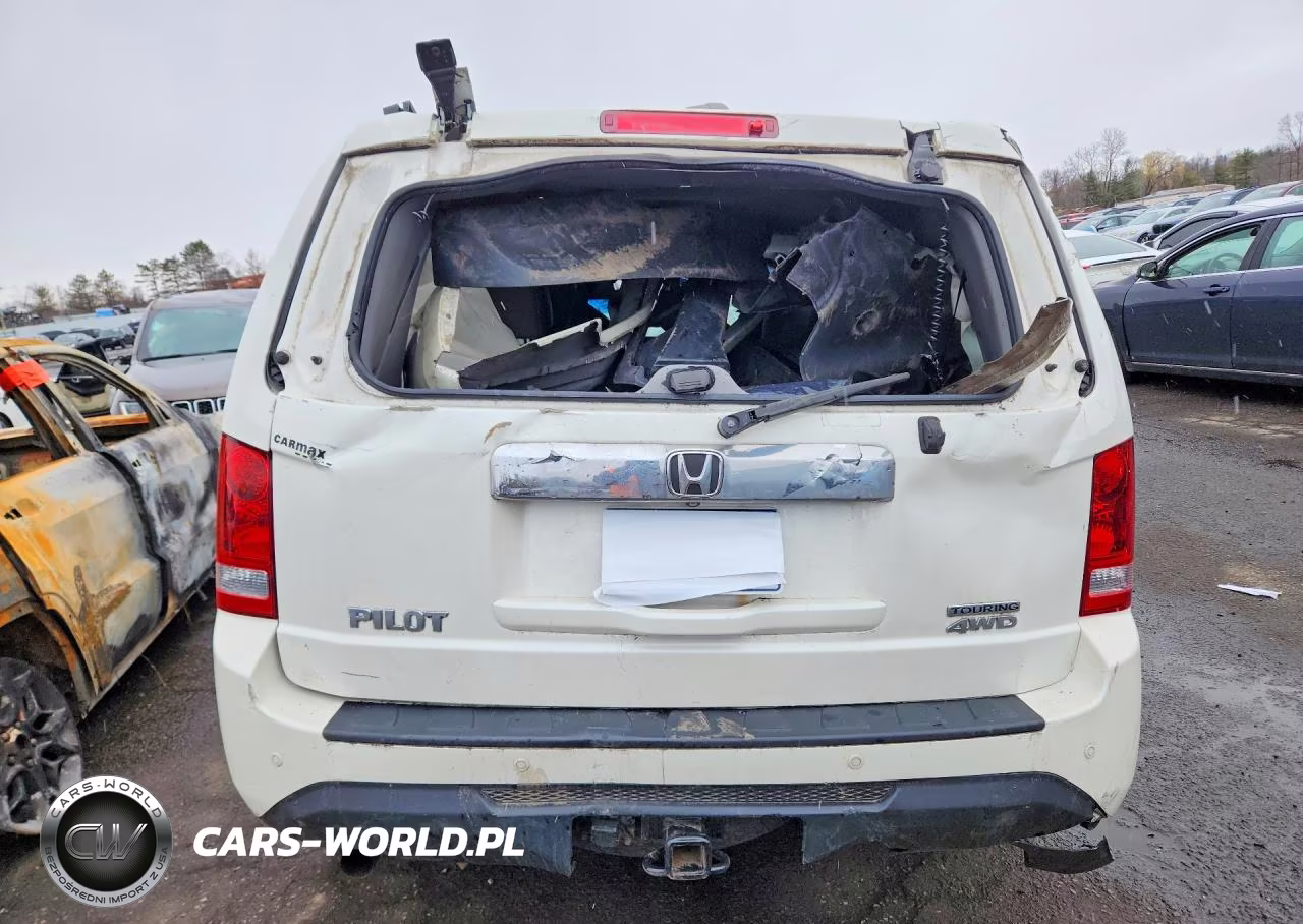 2013 Honda Pilot Touring VIN:5FNYF4H99DB005006 - 6