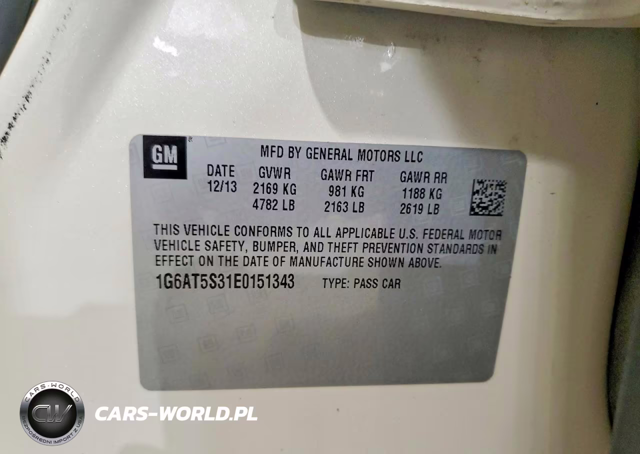 2014 Cadillac Cts Premium Collection VIN:1G6AT5S31E0151343 - 12