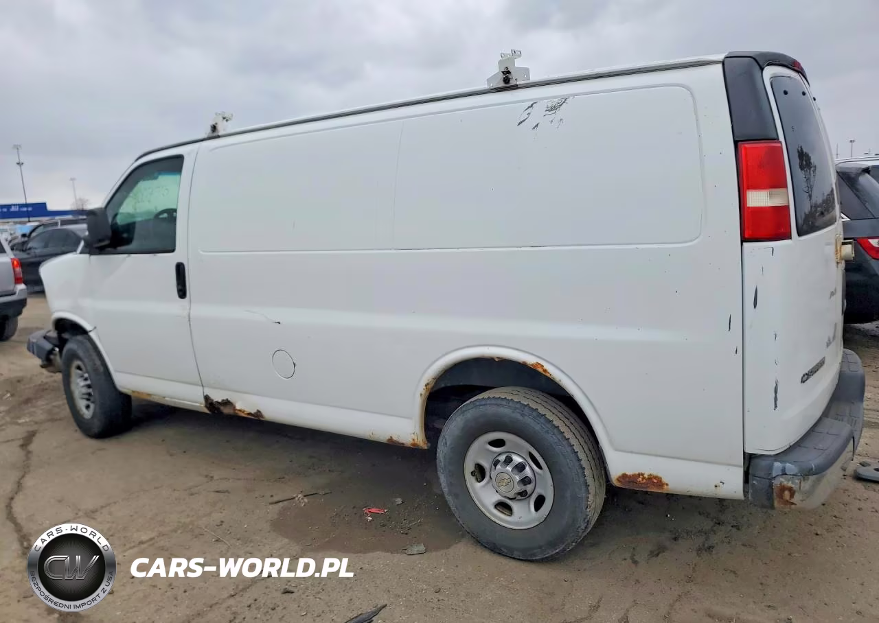 2008 Chevrolet Express G2500 Delivery Van VIN:1GCGG25CX81172549 - 2