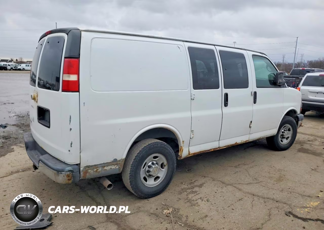 2008 Chevrolet Express G2500 Delivery Van VIN:1GCGG25CX81172549 - 3