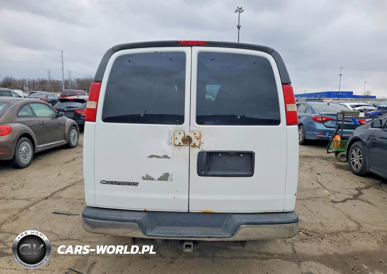 2008 Chevrolet Express G2500 Delivery Van VIN:1GCGG25CX81172549 - 6
