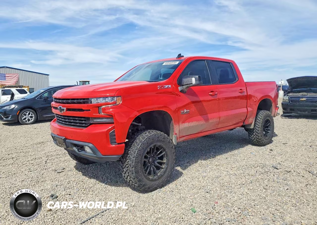 2021 Chevrolet Silverado K1500 Rst VIN:3GCUYEED9MG313195 - 1
